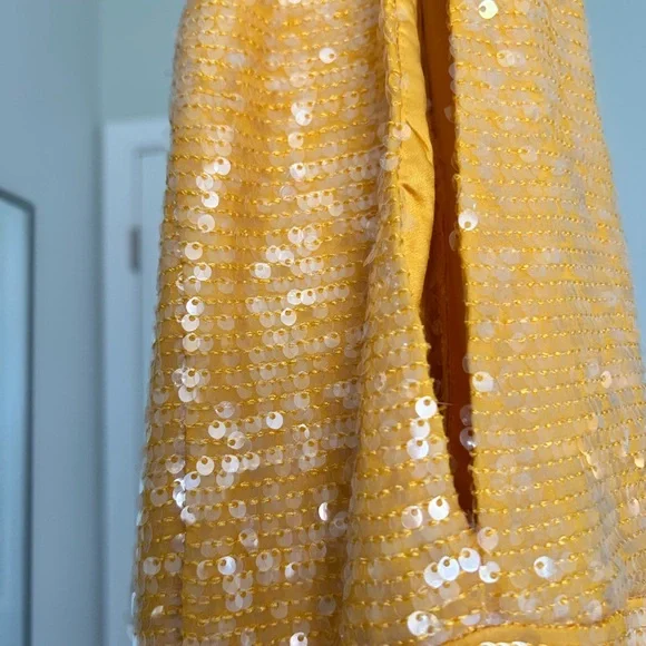 Markarian Valerie Sequin Halterneck Dress - Picture 7 of 11